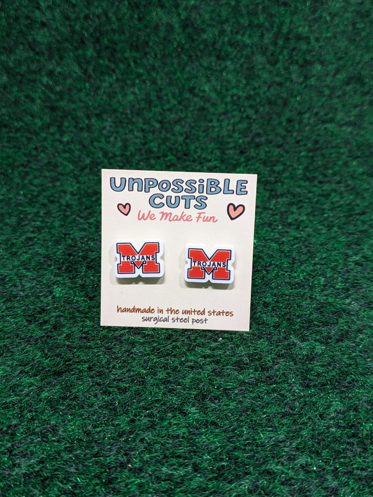 Trojans Stud Earrings