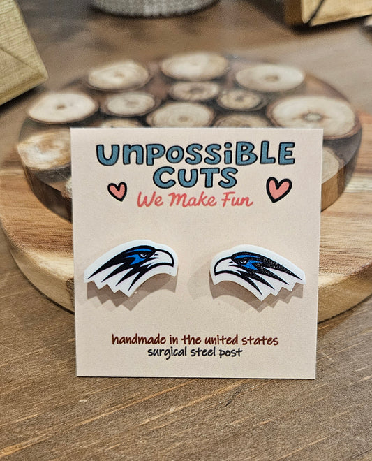 Falcons Stud Earrings