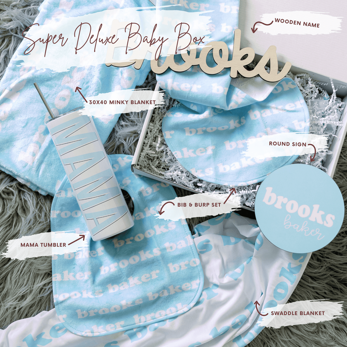 Super Deluxe Baby Gift Box