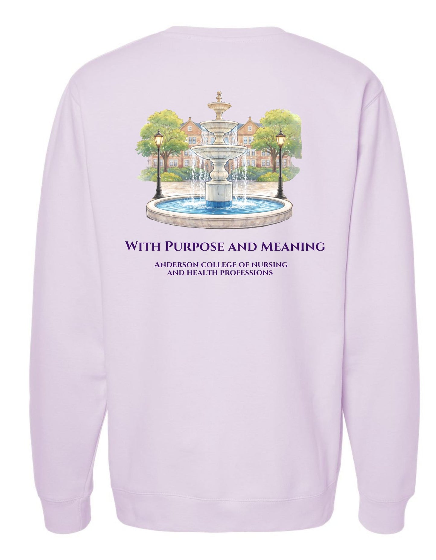 UNA OT Lavender Crewneck