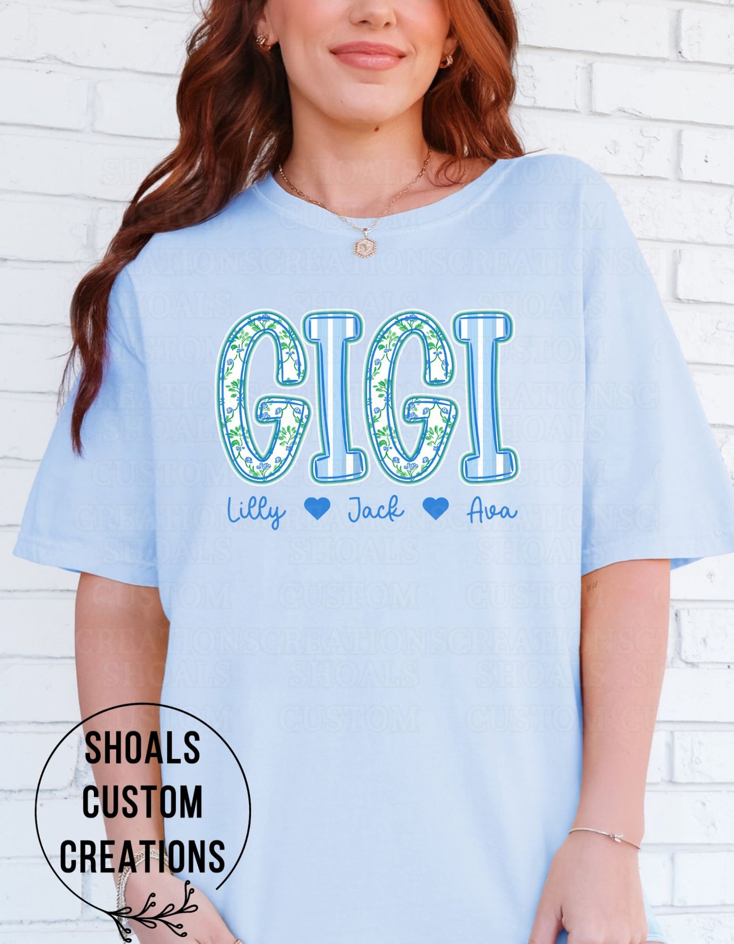 Custom Name Doodle Tee