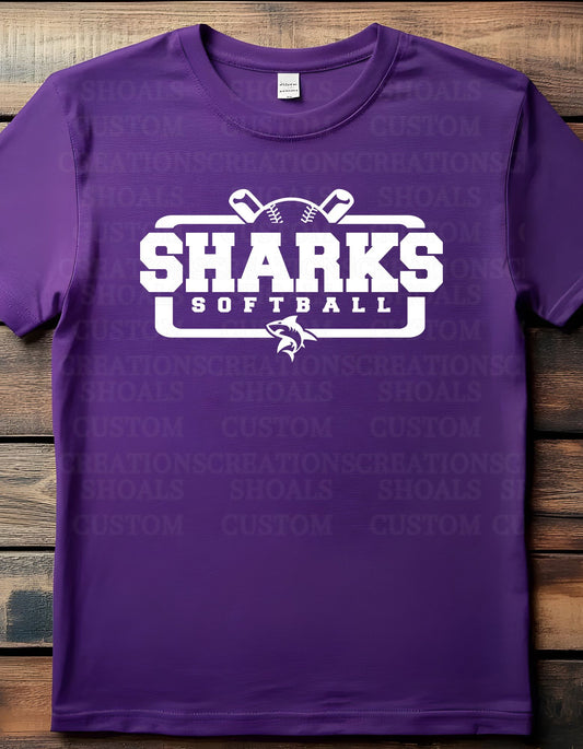 Sharks Softball (Purple)