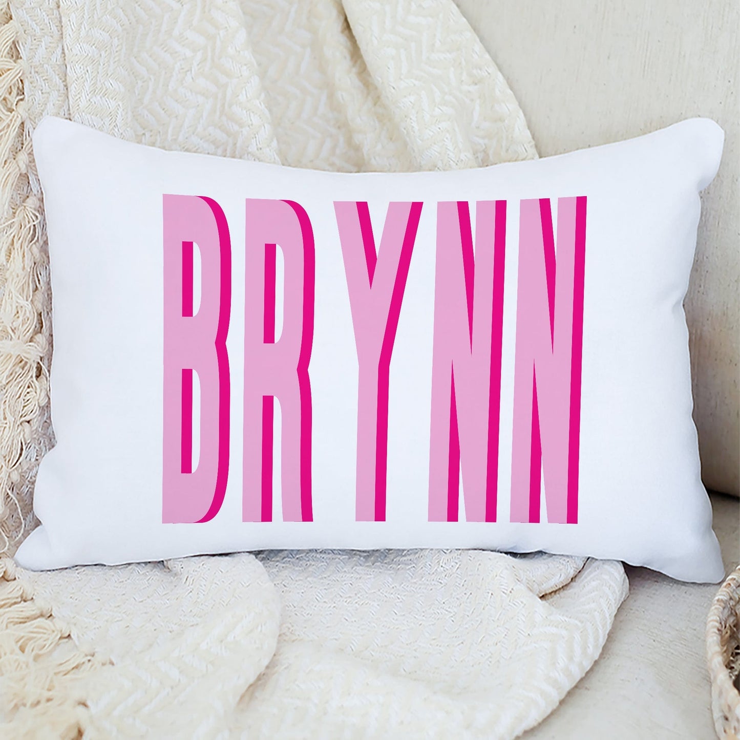 Shadow Block Travel Snuggle Pillows