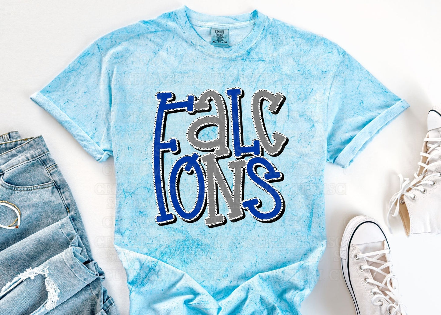 Quirky Mascots Color Blast Tee