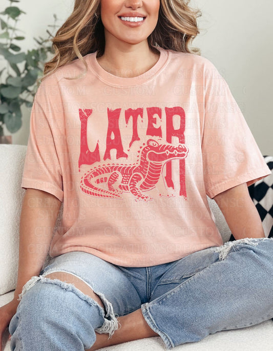 Later Gator Vintage Tee