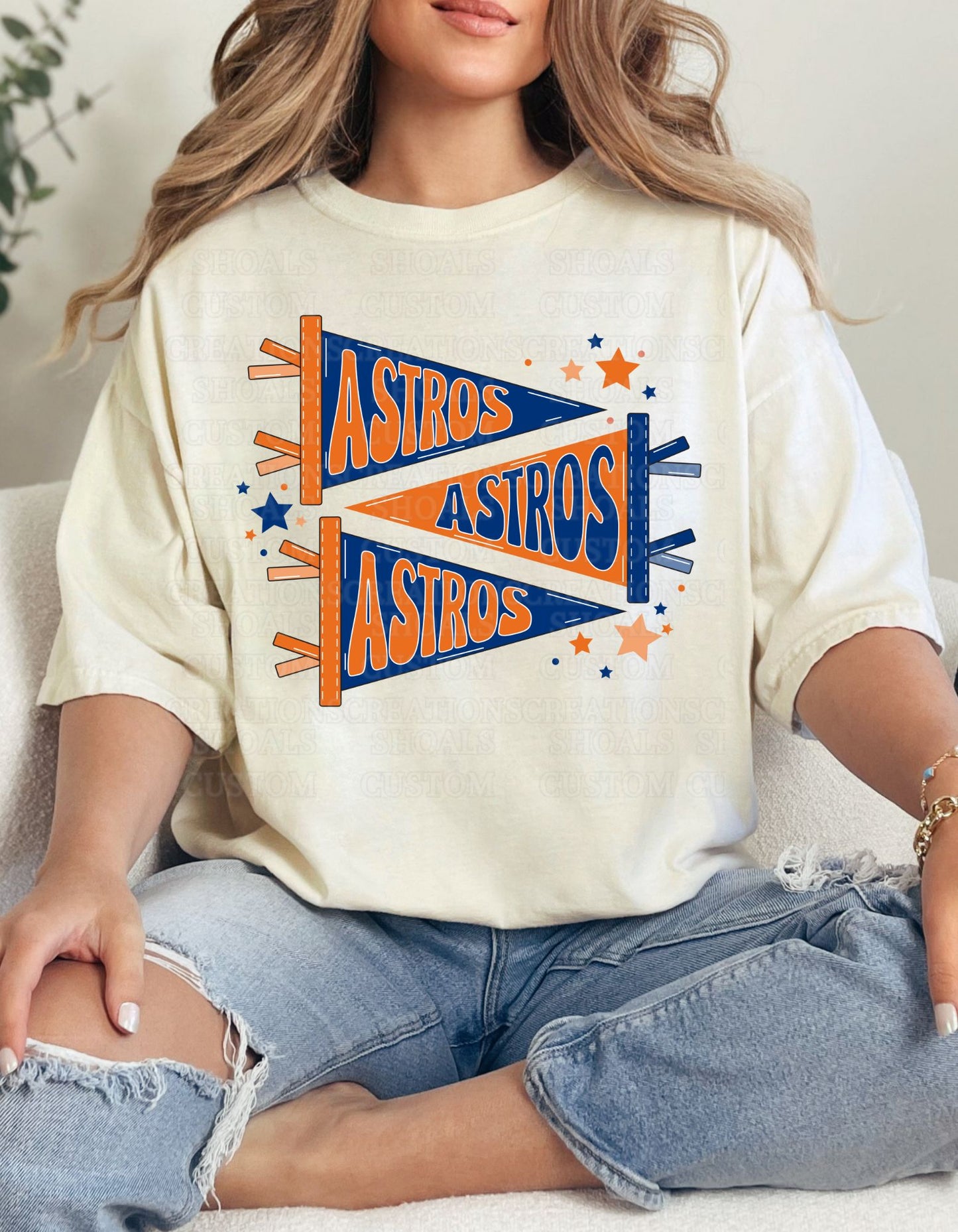 Astros Triple Pennant