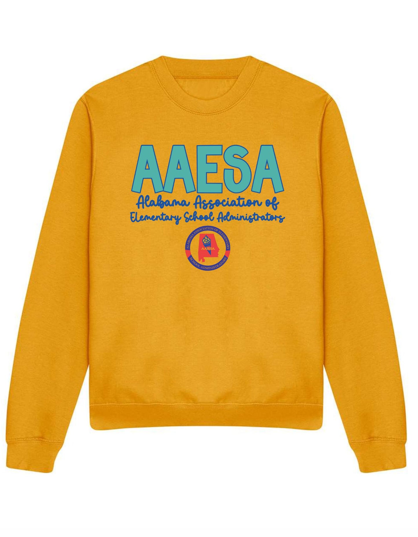 AAESA Sweatshirt (Mustard with green)