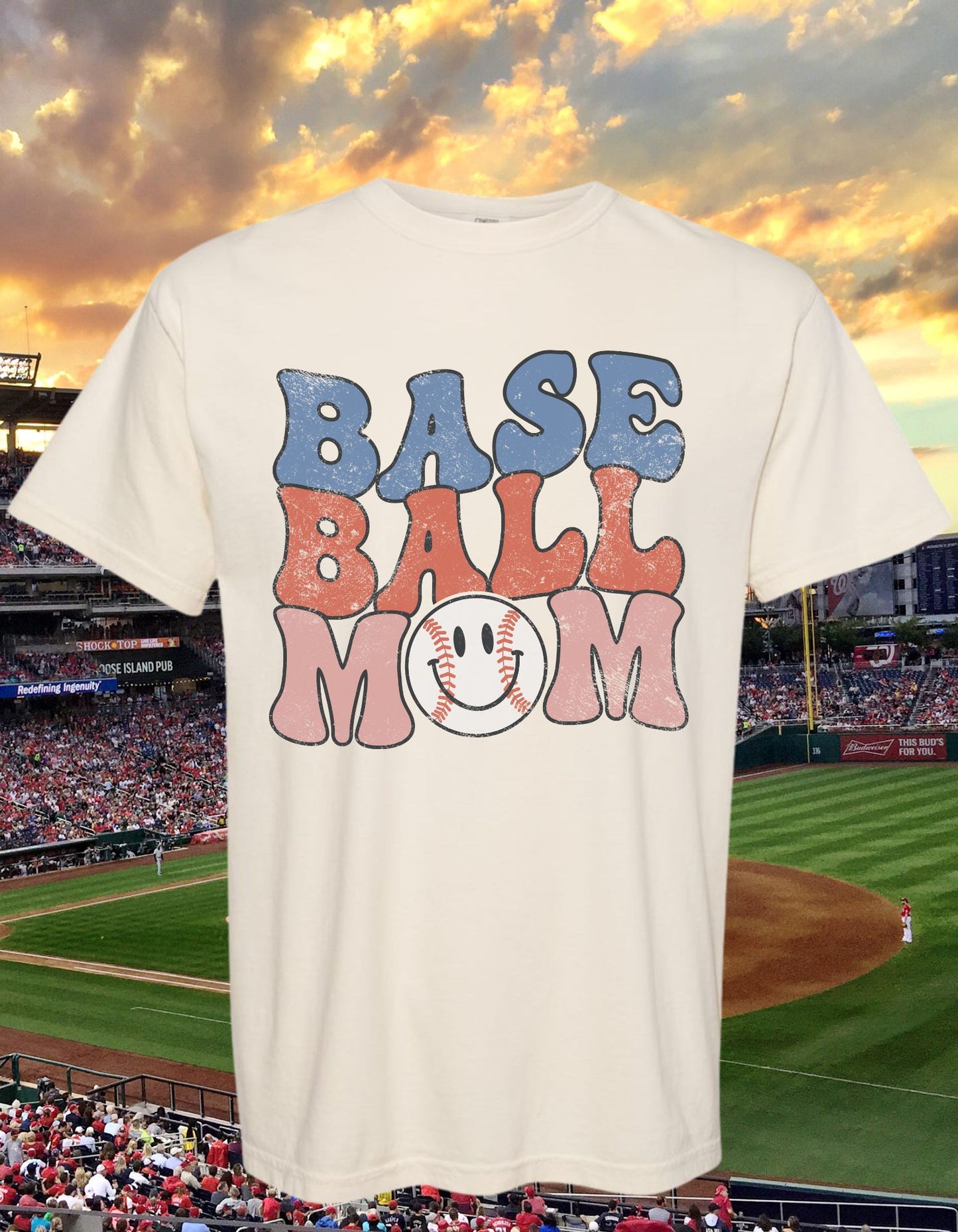 Baseball Mom Retro