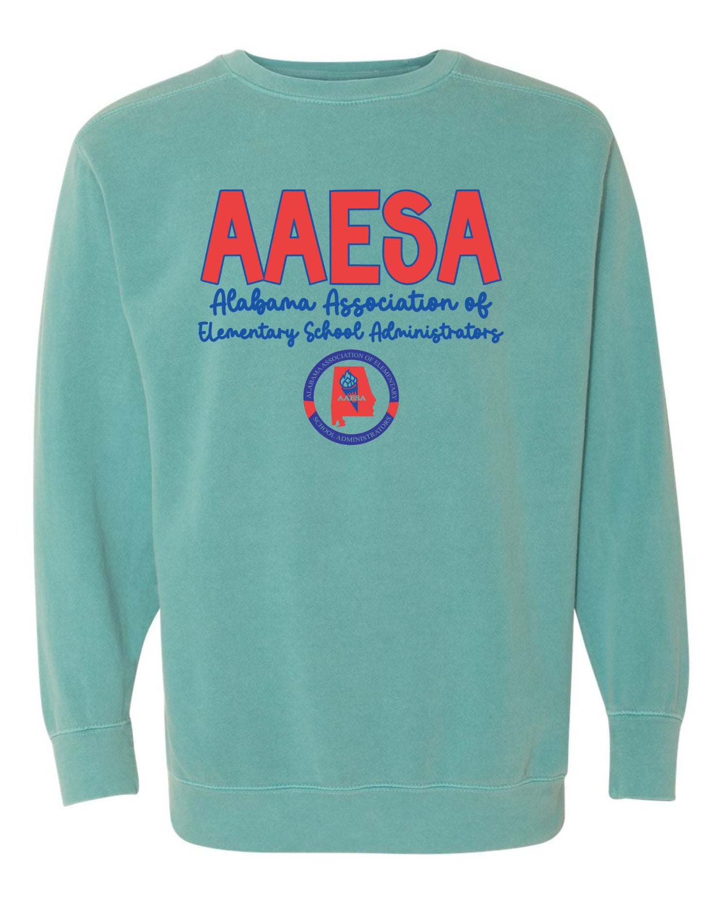 AAESA Sweatshirt (Comfort Colors-Chalky Mint)