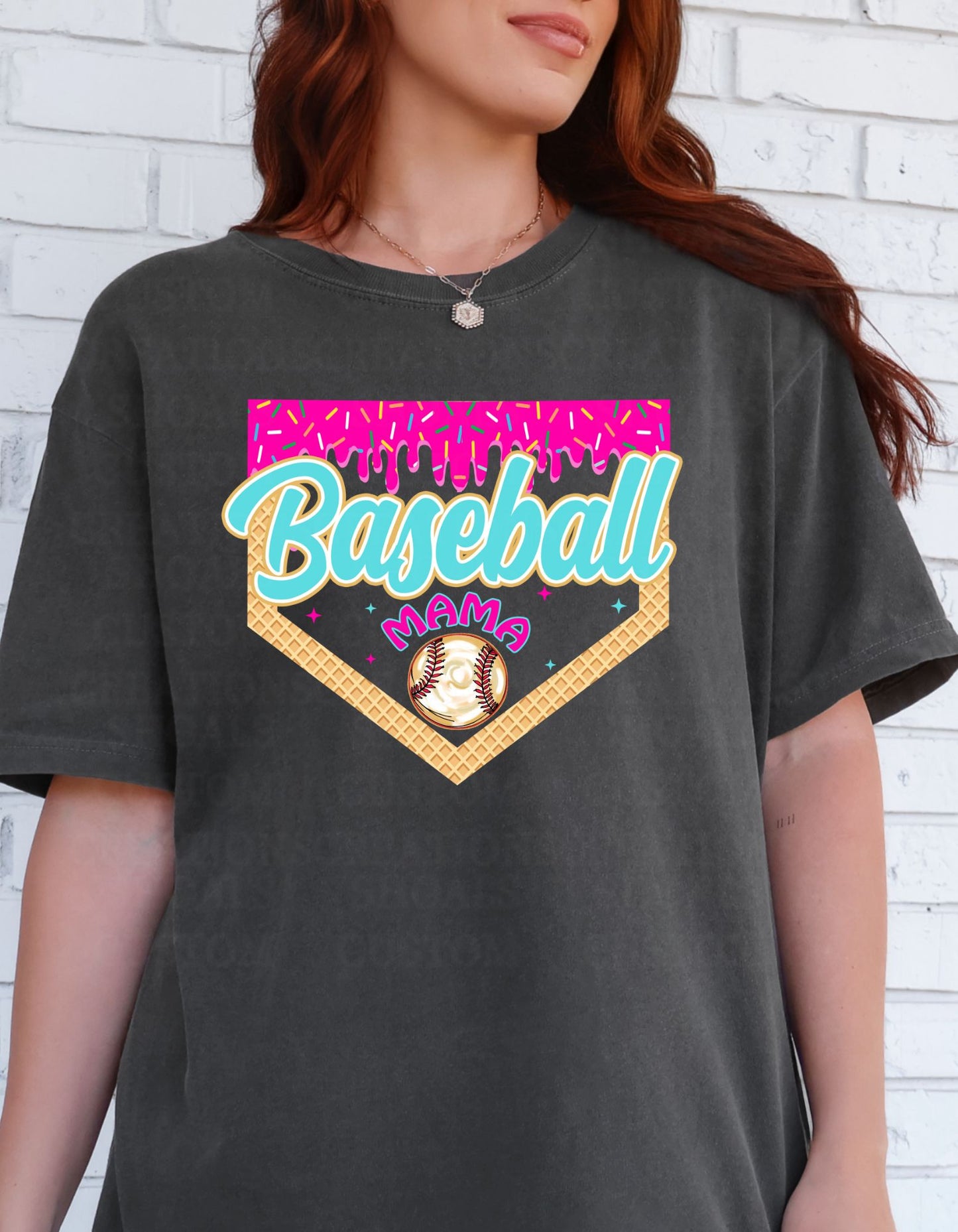 Baseball MAMA Drip (Personalize)