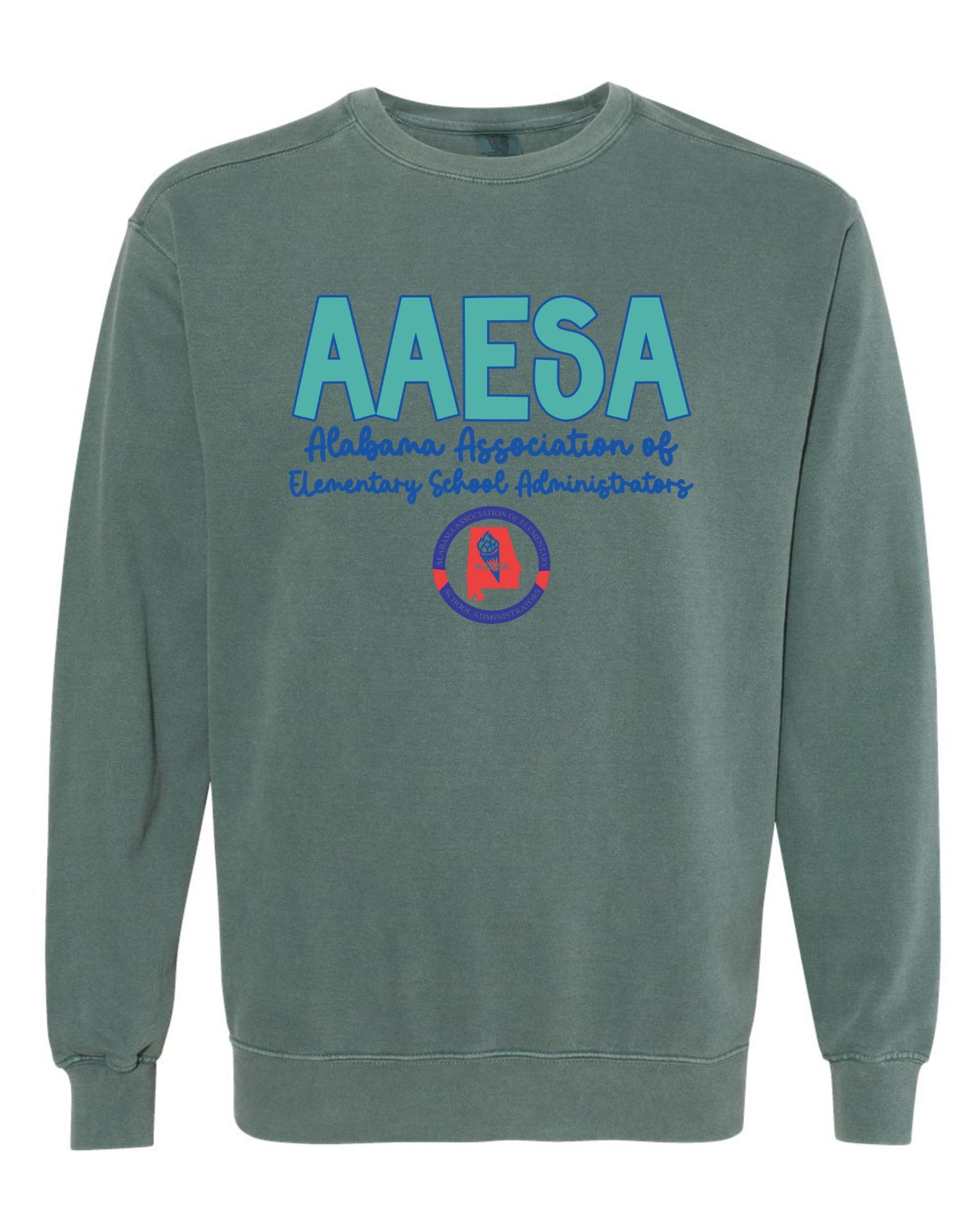 AAESA Sweatshirt (Comfort Colors-Blue Spruce)