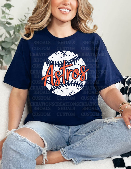 Astros Grunge