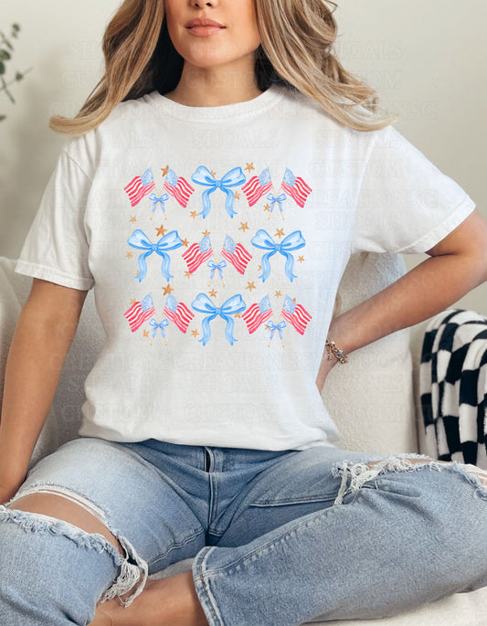 Flag Coquette Collage