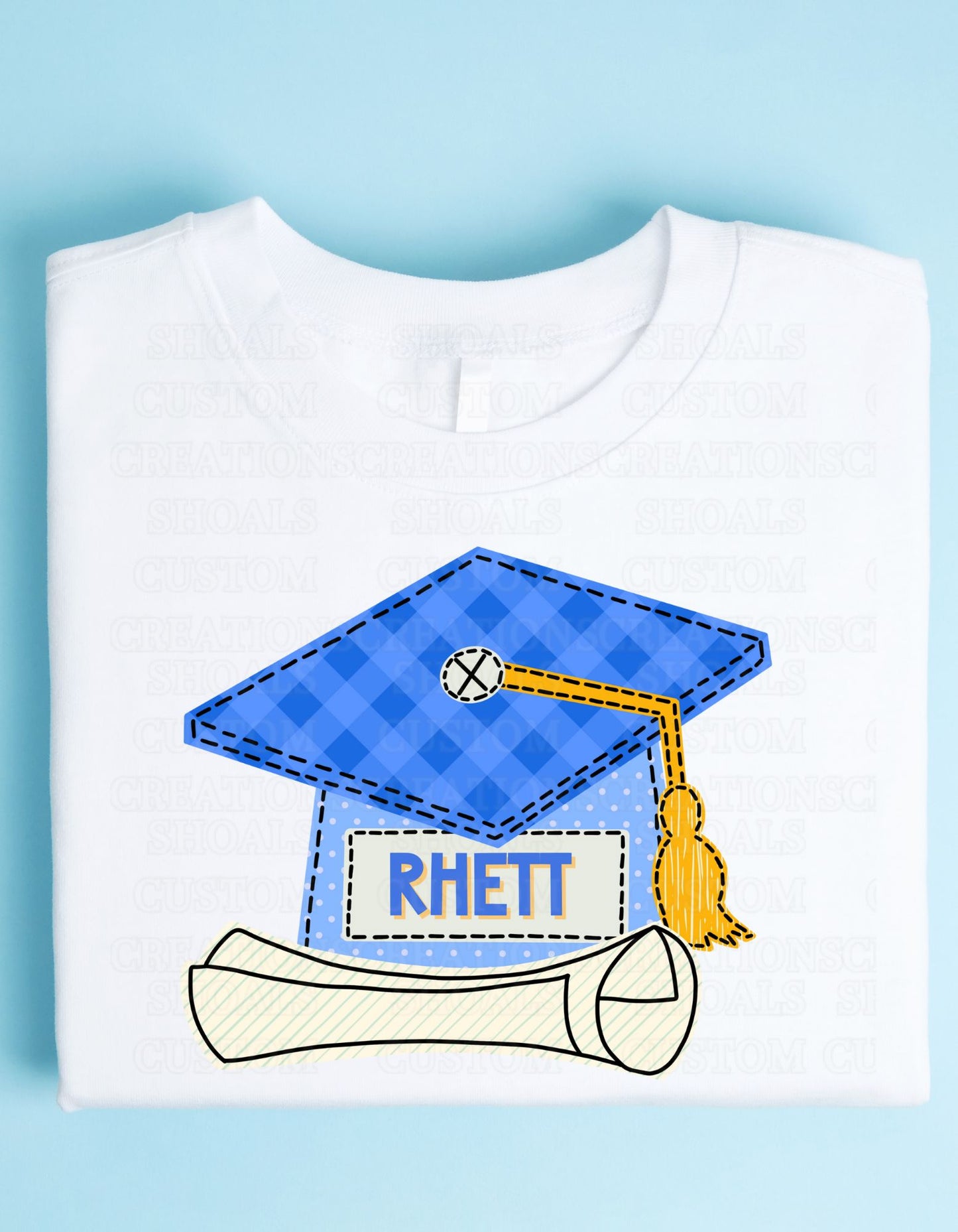 Graduation Cap Tee (Customized)