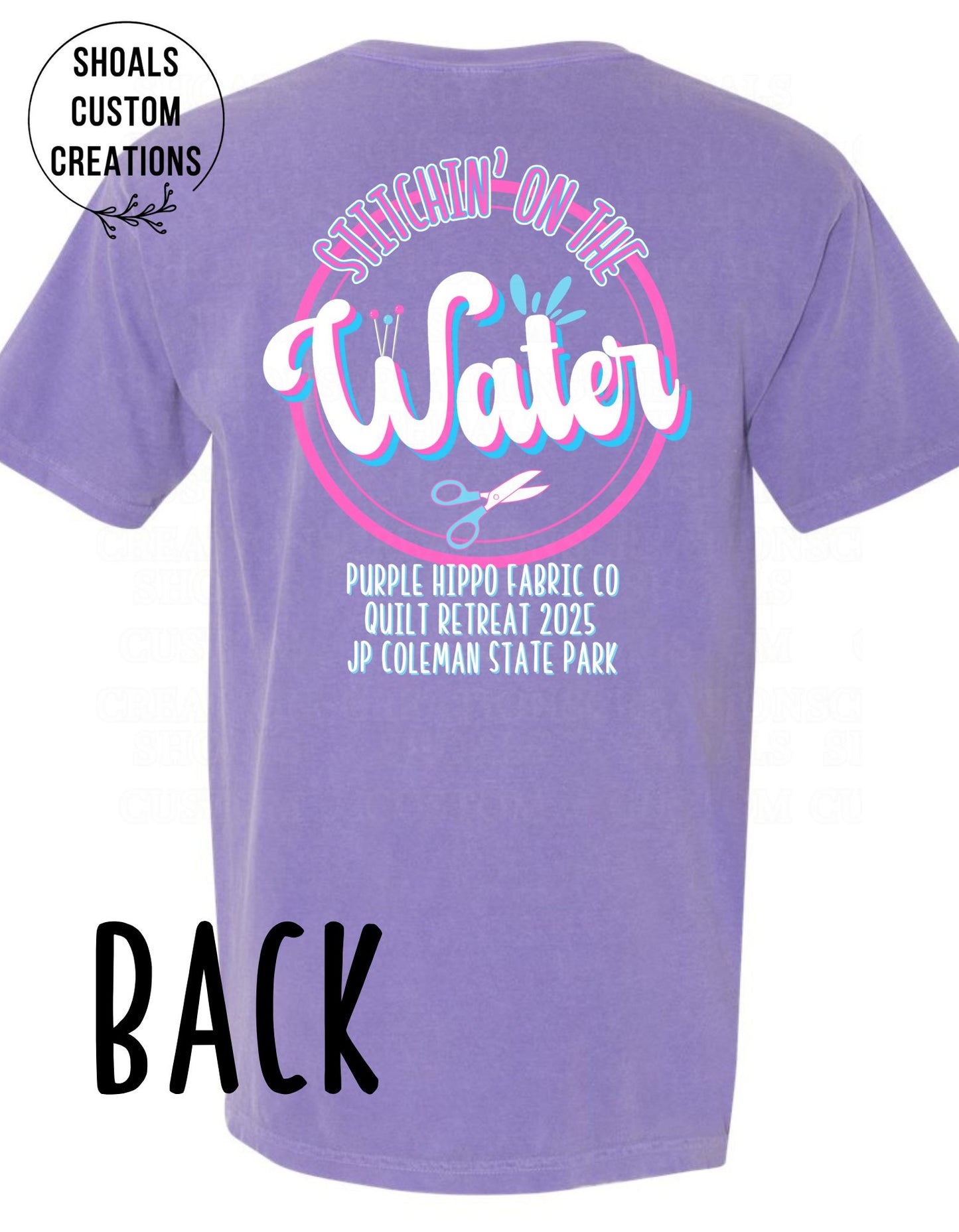 Stitchin' On The Water (Purple Hippo Fabric Co)