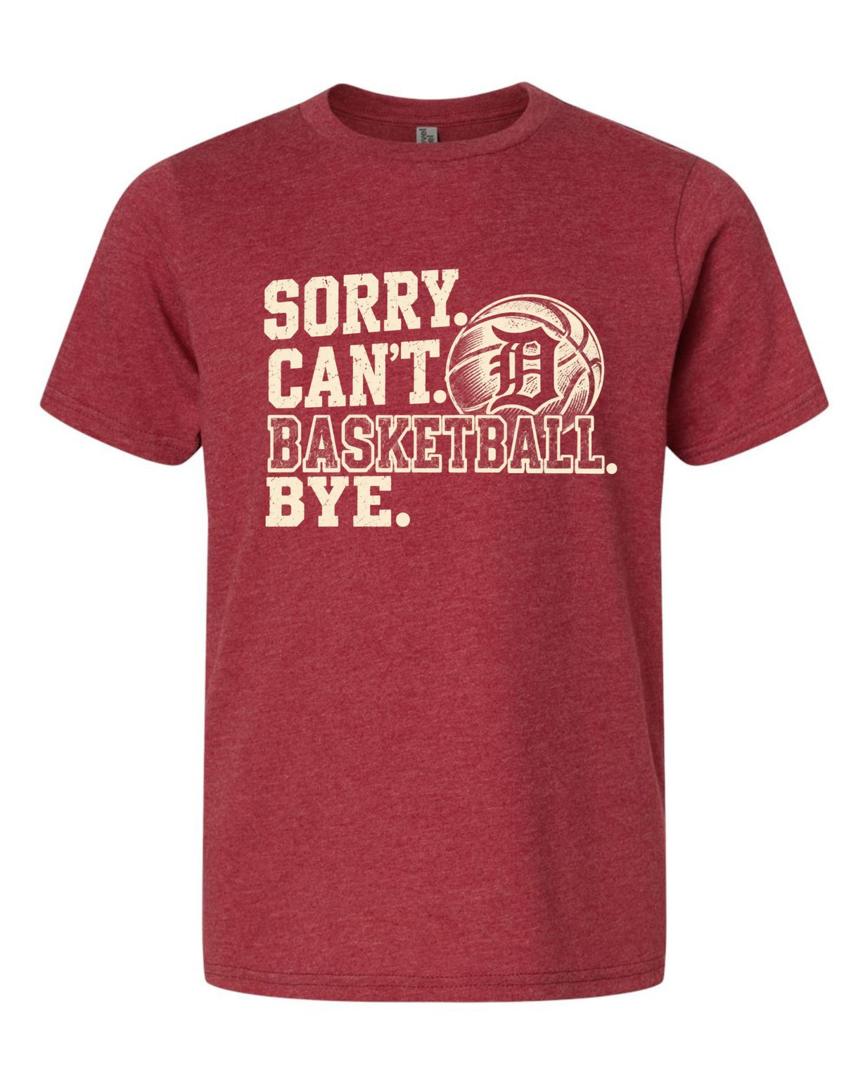 Sorry Can't Deshler Basketball Shirt