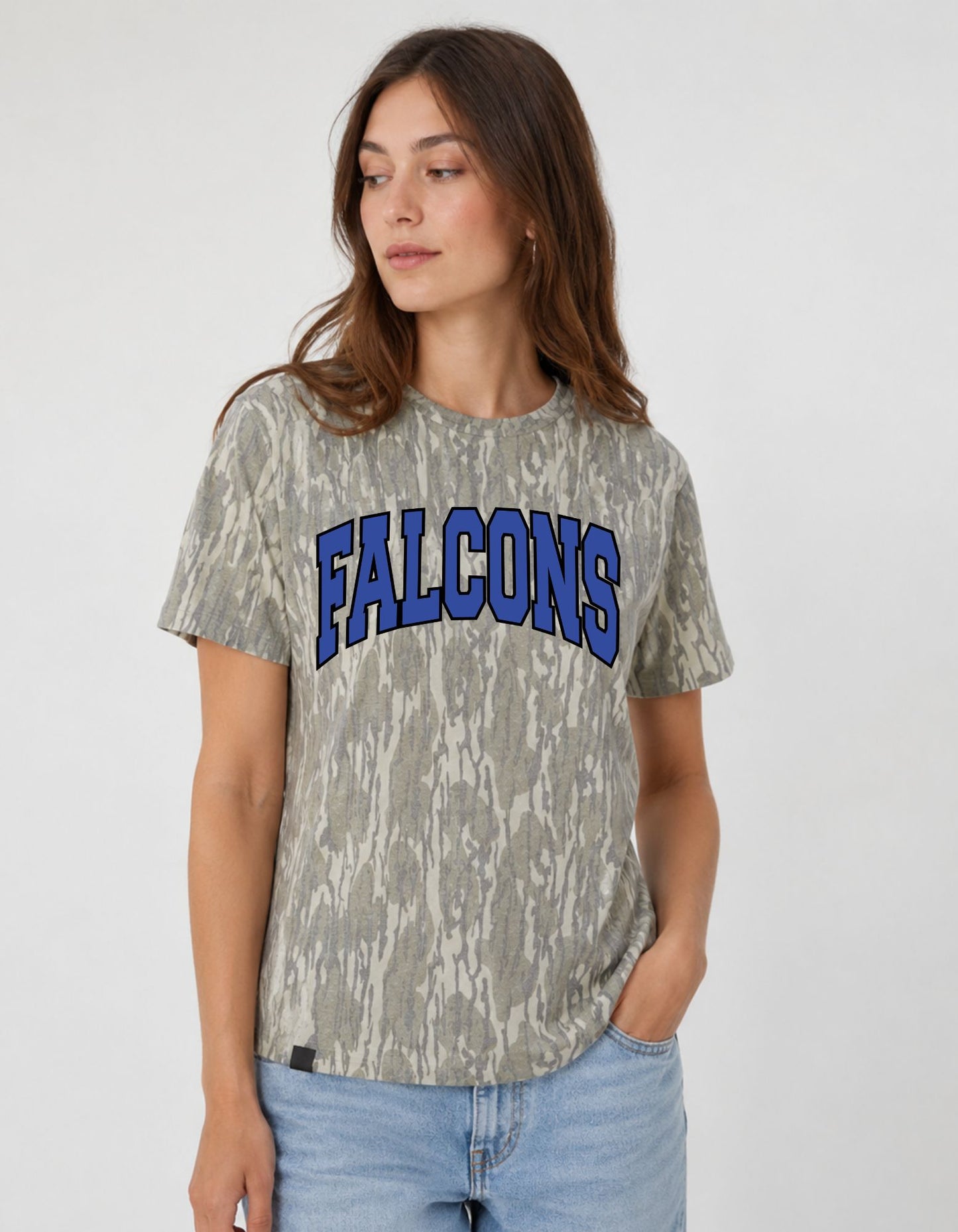 Bottomland Washed Out Camo Mascot - CUSTOM