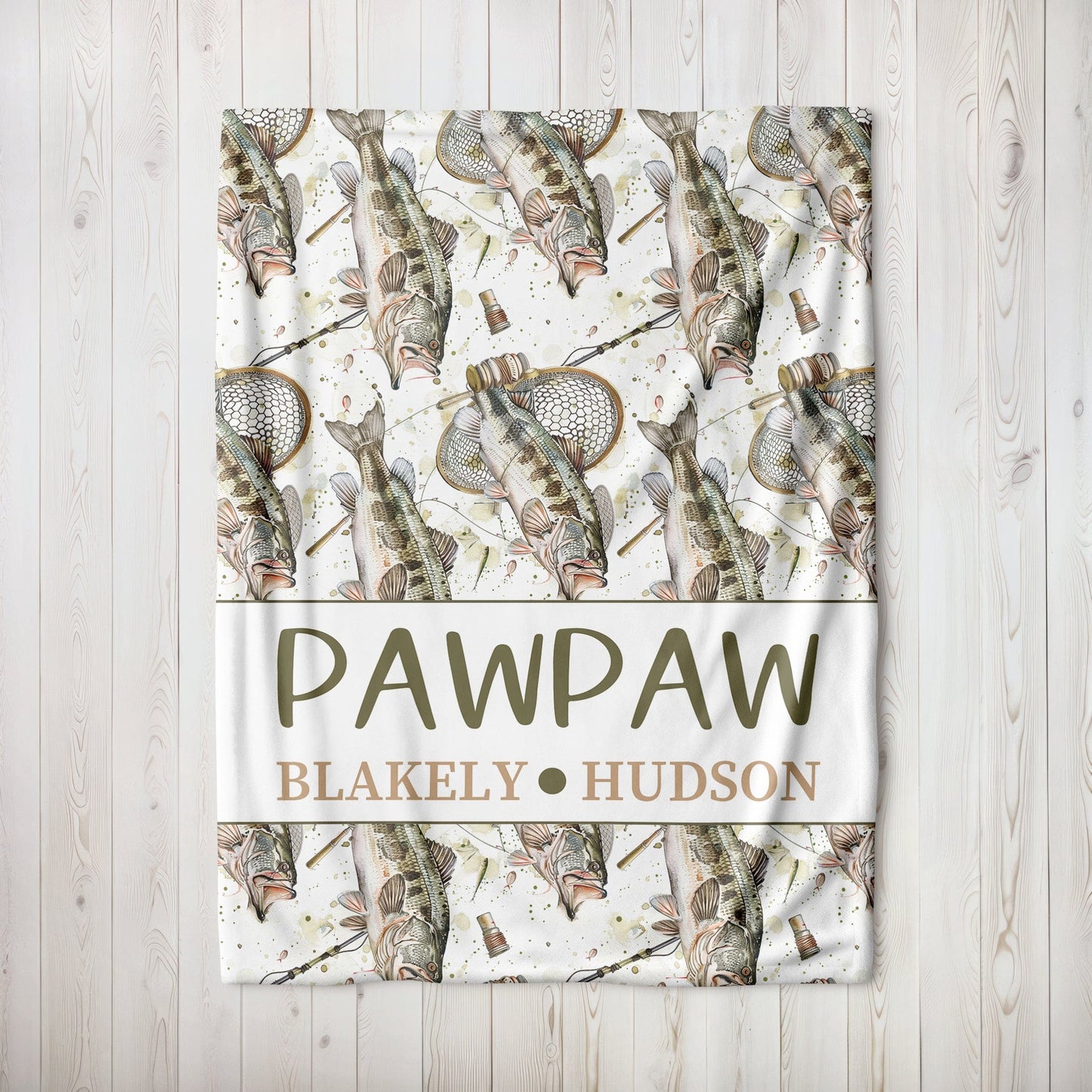 Fishing Family Blanket