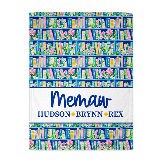 Book Worm Family Blanket