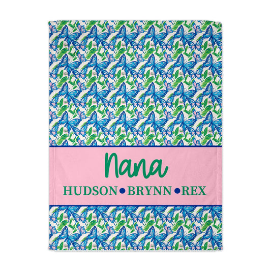Butterfly Family Blanket