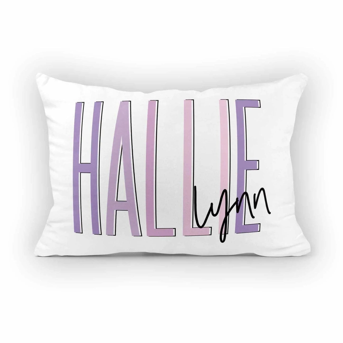 Outline Name Snuggle Pillow
