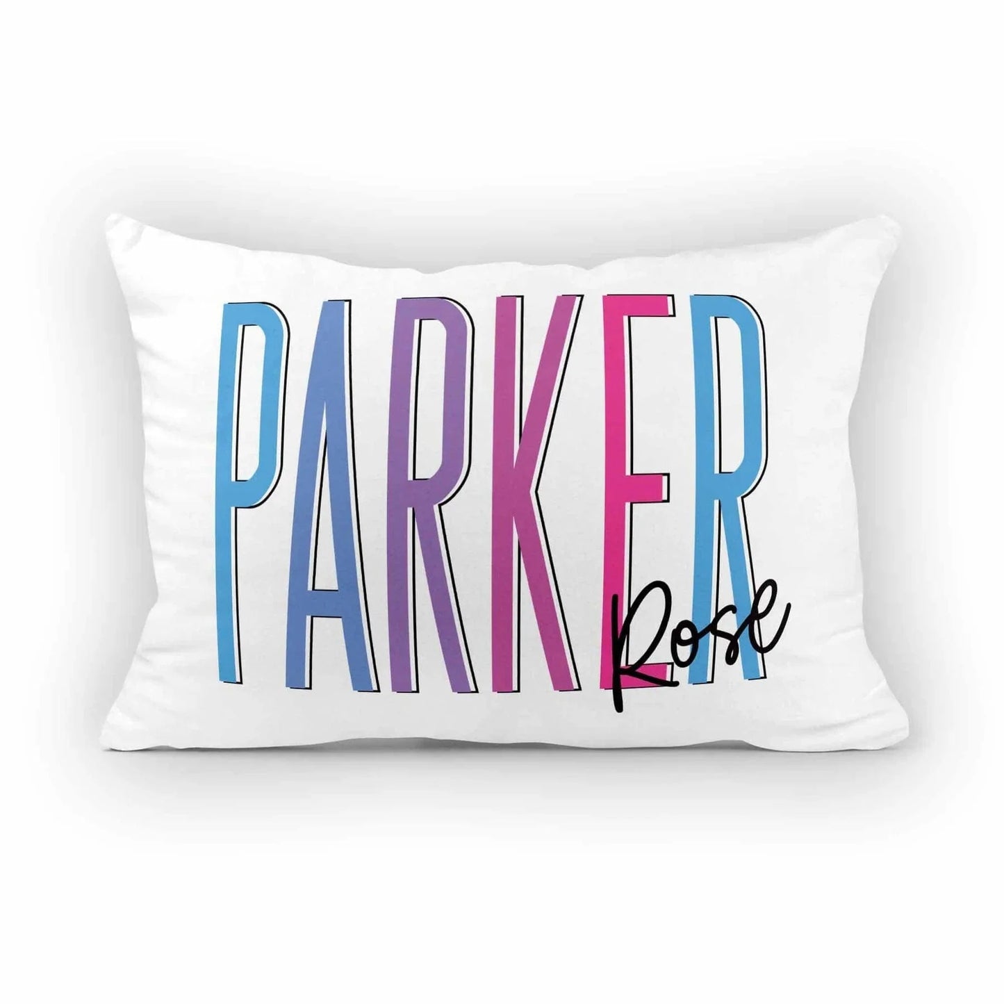 Outline Name Snuggle Pillow