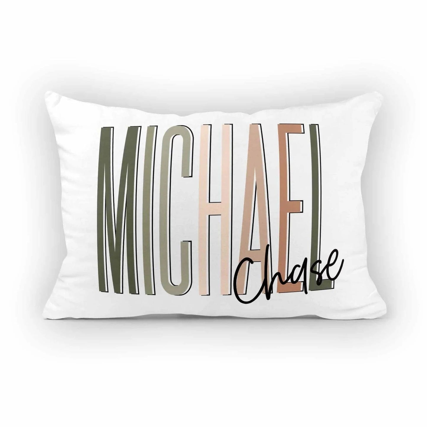 Outline Name Snuggle Pillow