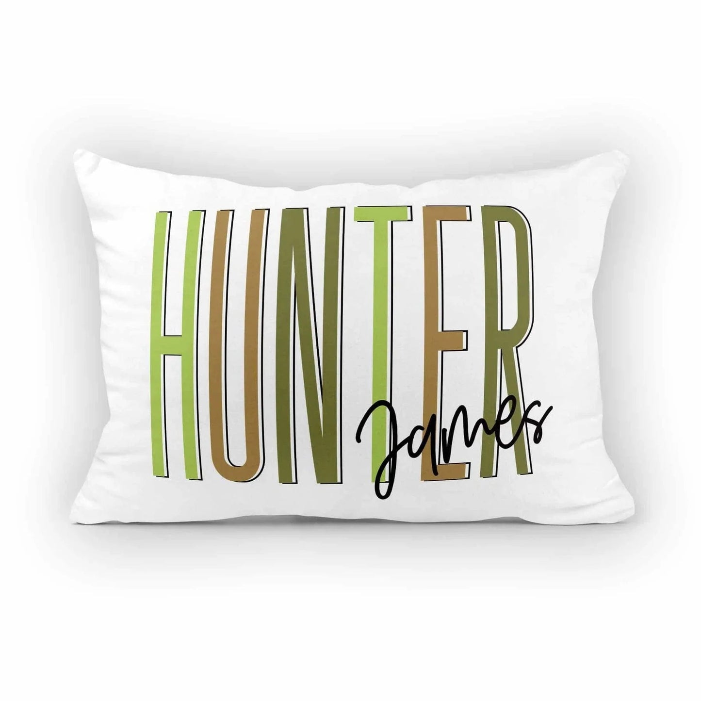 Outline Name Snuggle Pillow