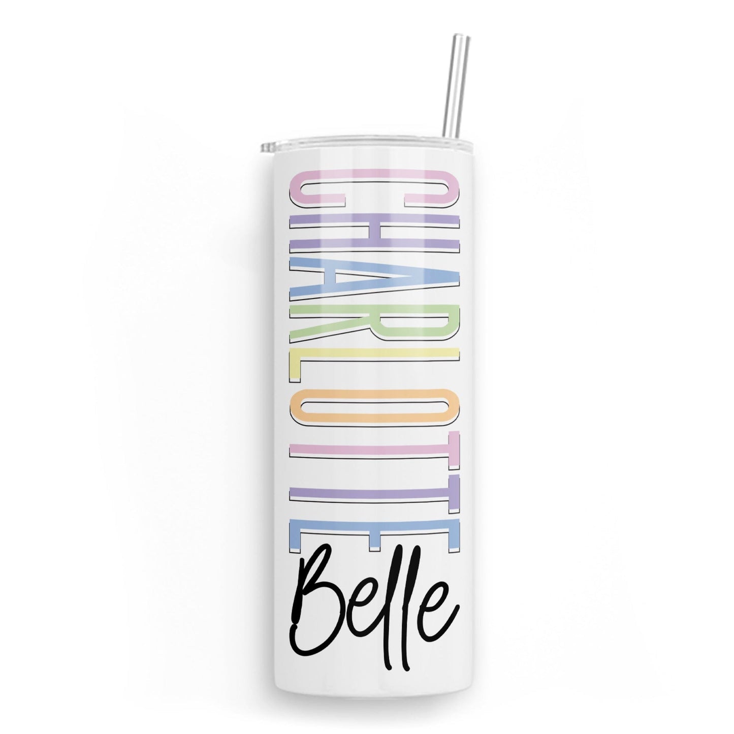 Name Outline Tumbler