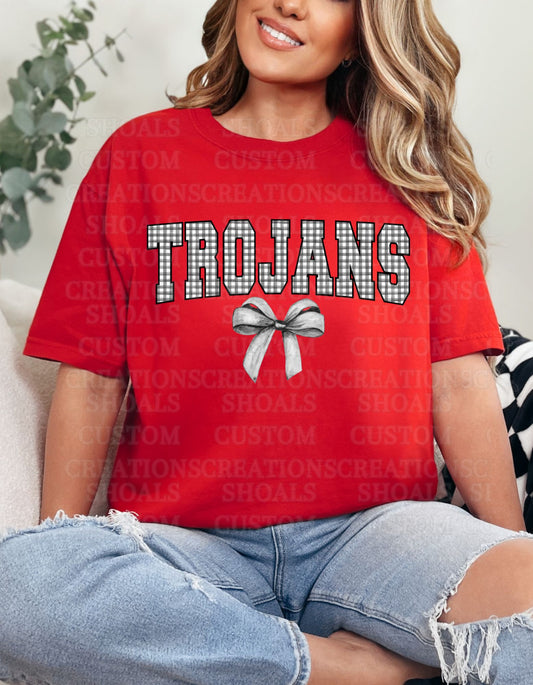 Trojans Gingham Coquette