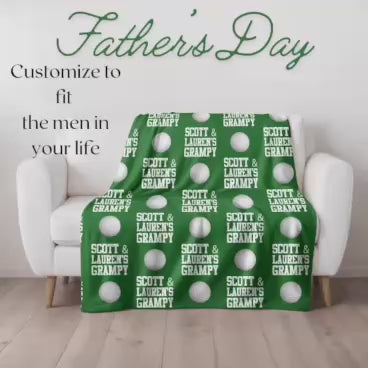 Dad Bleacher Blanket