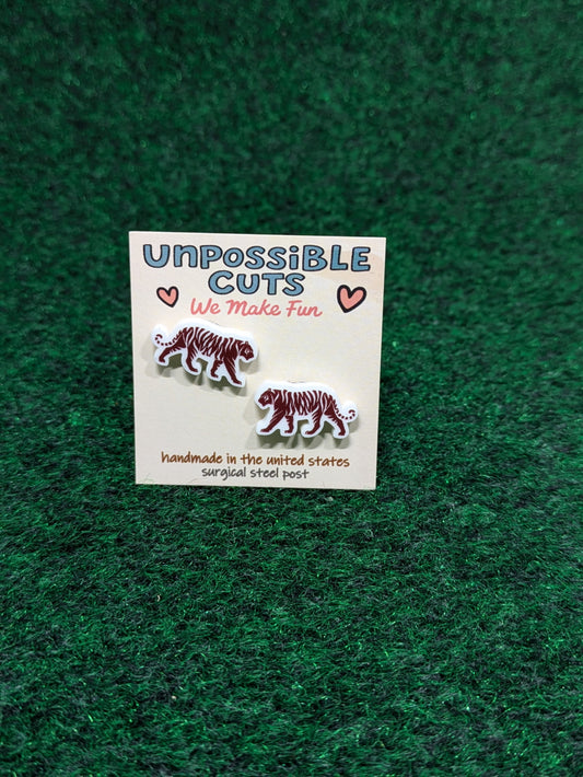 Tigers Stud Earrings
