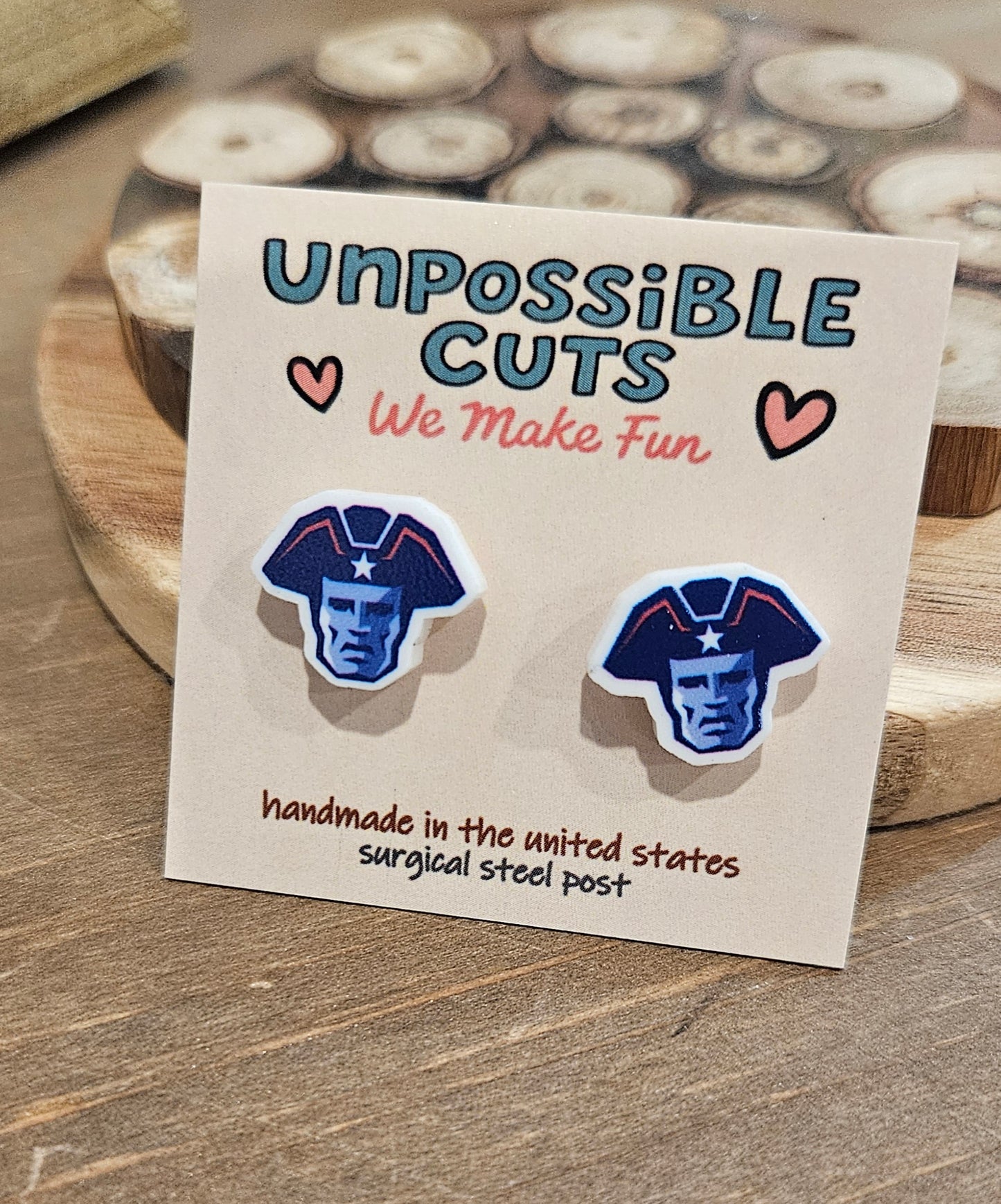 Patriot Stud Earrings