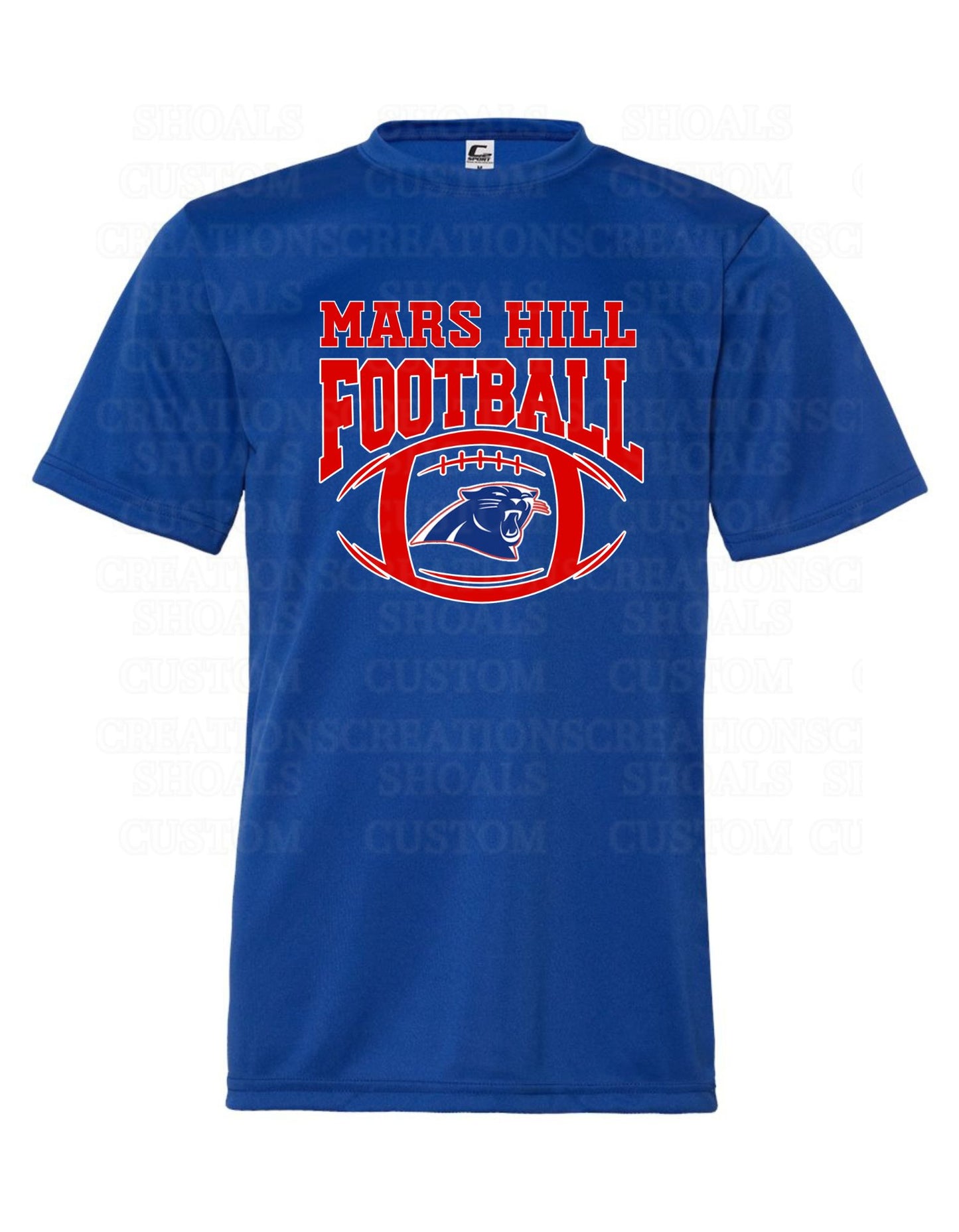 Team Football Performance Tee