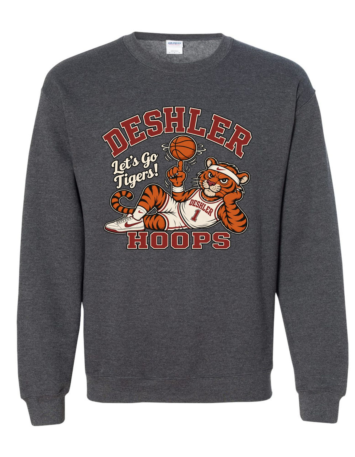 Deshler Hoops Sweatshirt or Hoodie