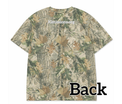 Just Go Missions Camo Short Sleeve Tshirt