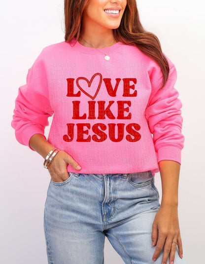 Love Like Jesus (Hot Pink)
