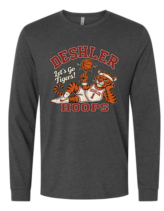 Deshler Hoops Long Sleeve Tee
