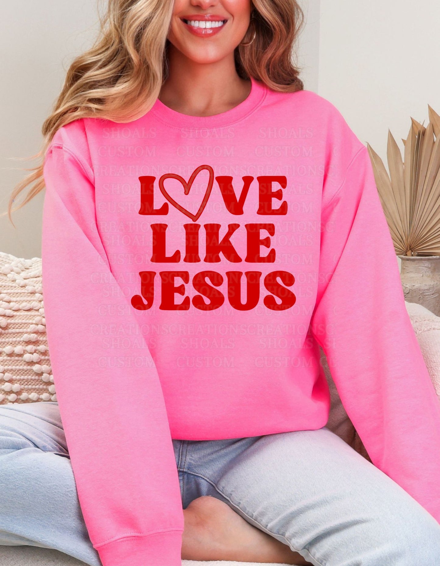 Love Like Jesus (Hot Pink)