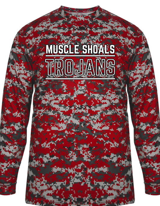 Trojans Digital Camo Long Sleeve