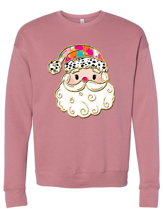 Brushstroke Colorful Christmas Sweatshirt