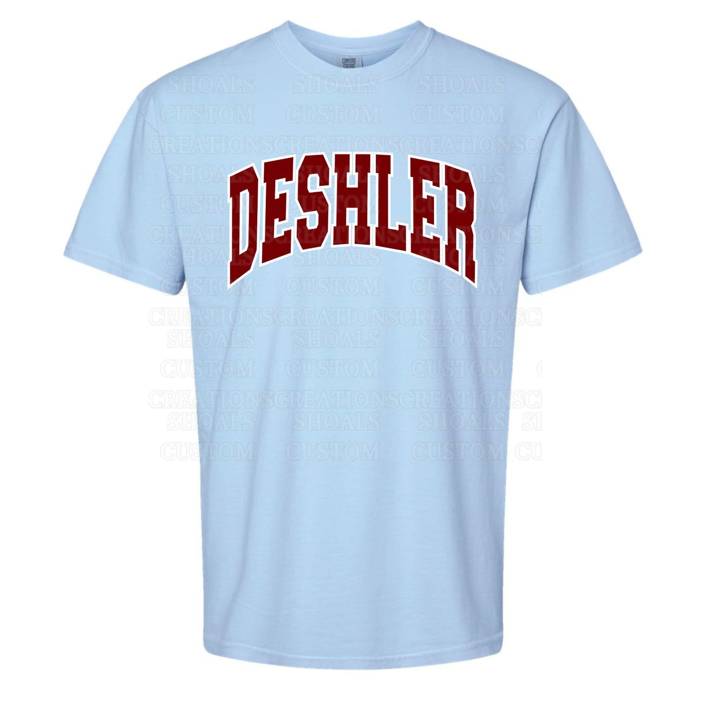 Deshler Light Blue Comfort Colors