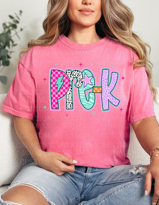 Trendy Grade Back to School Tee (Crunchberry)