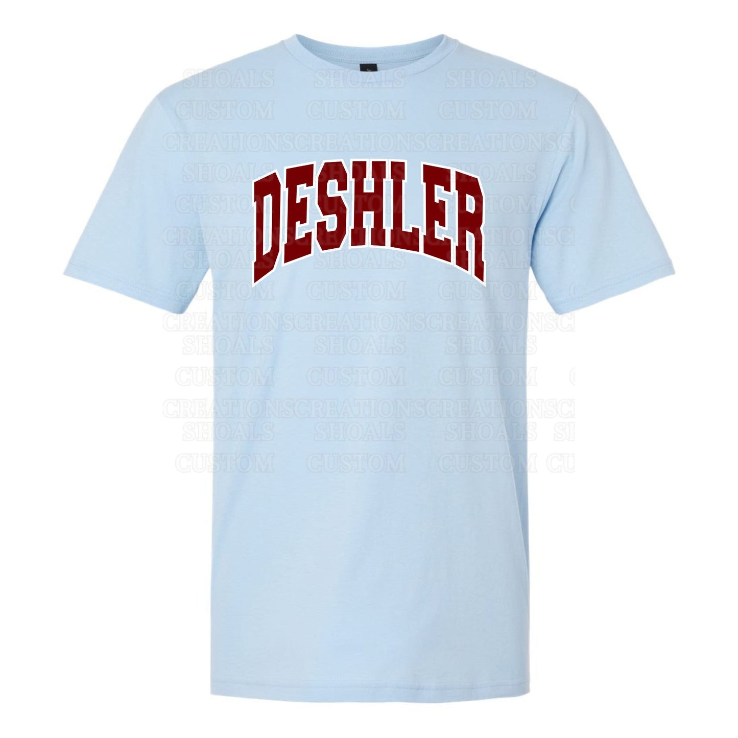Deshler Light Blue Gildan SoftStyle