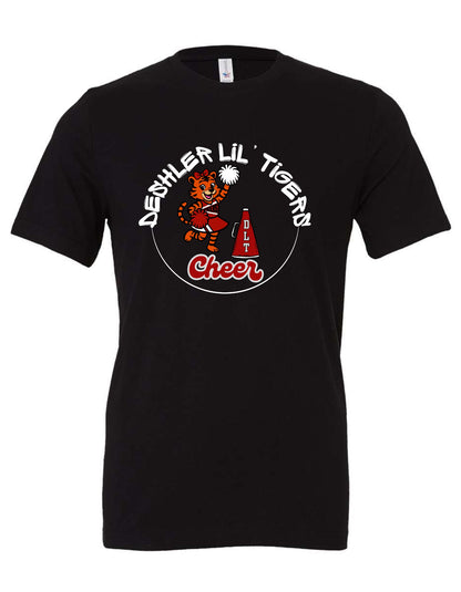 DLT Cheer Black Shirt