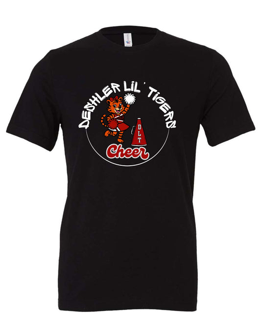 DLT Cheer Black Shirt