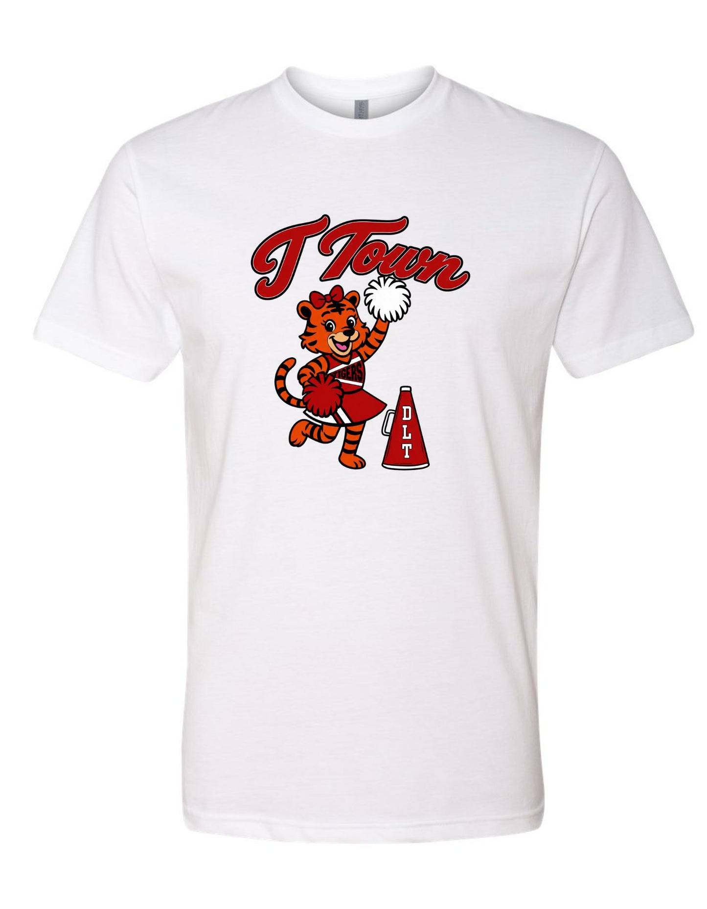 DLT T-Town Cheer White Shirt