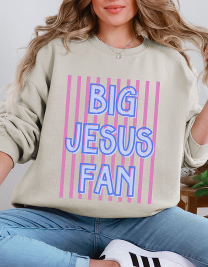 Big Jesus Fan (Sand/Ivory)