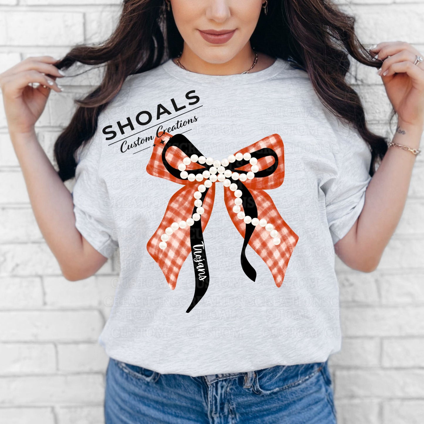 Trojans Ribbons and Bows