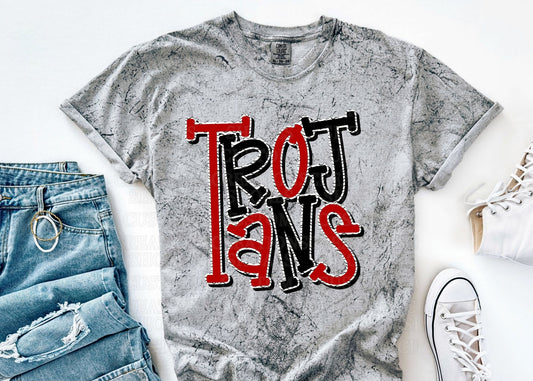 Quirky Mascots Color Blast Tee